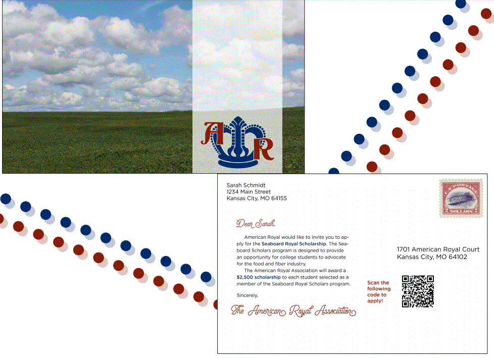 Blue Ribbon: Postcard